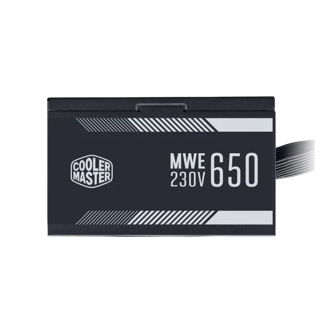 Cooler Master MWE 650 White 230V - V2 alimentatore per computer W 24-pin ATX Nero [MPE-6501-ACABW-EU]