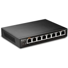 Switch di rete DrayTek G1080 Gestito Gigabit Ethernet [10/100/1000] Nero (DrayTek VigorSwitch 8 Port Gb) [VSG1080-K]