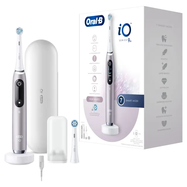 SCOPRI LE OFFERTE ONLINE SU Spazzolino elettrico Oral-B iO Series 9n Adulto  rotante-oscillante Rosa [408390]