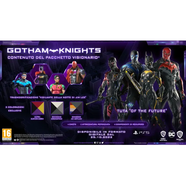 Videogioco Warner Bros Gotham Knights Deluxe Edition Multilingua PlayStation 5