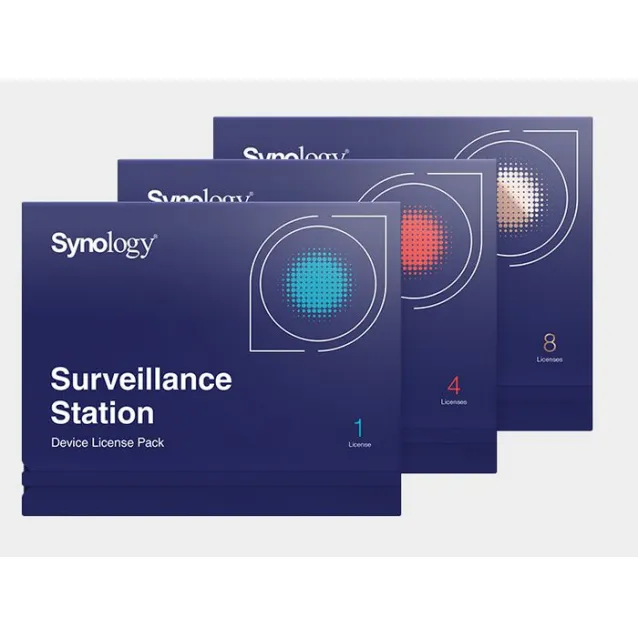 Synology 8x Camera Pack, Kamera-Lizenzen [DEVICE LICENSE (X 8)]