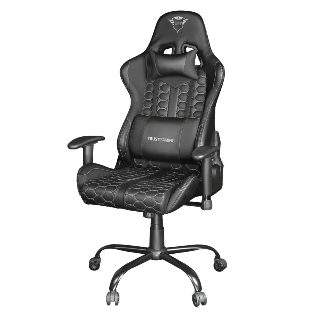 TRUST, Sedie gaming, Gxt701w ryon chair white, 24581 - Sedie Gaming