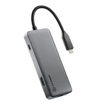 ALOGIC SPARK USB tipo-C 40000 Mbit/s Grigio (USB 4 6-IN-1 HUB - WITH 8K HDMI) [U4HC2AGE]