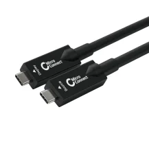 Microconnect USB3.2CC7OP cavo USB 7,5 m 3.2 Gen 2 [3.1 2] C Nero (Premium USB-C Hybrid Cable - 7,5m Warranty: 24M) [USB3.2CC7OP]