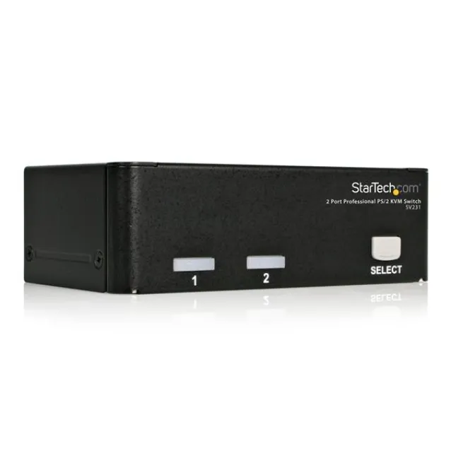 StarTech.com 2 Port StarView KVM Switch PS/2+Serial switch per keyboard-video-mouse (kvm) [SV231]