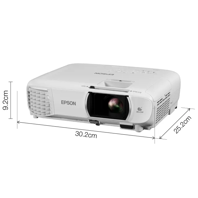 Epson EH‑TW710 videoproiettore Proiettore a raggio standard 3400 ANSI lumen 3LCD 1080p (1920x1080) Bianco [V11H980140]
