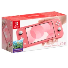 Console portatile Nintendo Switch Lite [Coral] console da gioco 14 cm [5.5] 32 GB Touch screen Wi-Fi Corallo (Nintendo HW Coral) [10004132]