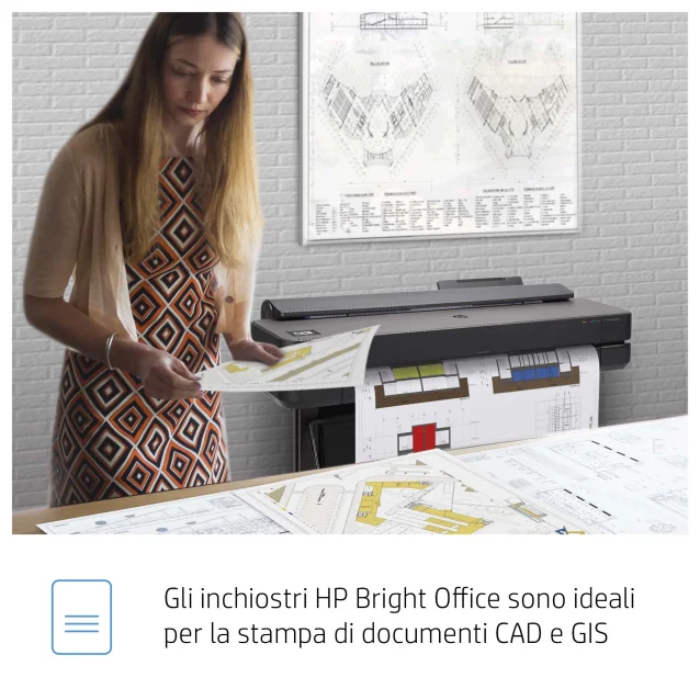 Cartuccia inchiostro HP di magenta DesignJet 730 da 300 ml [P2V69A]