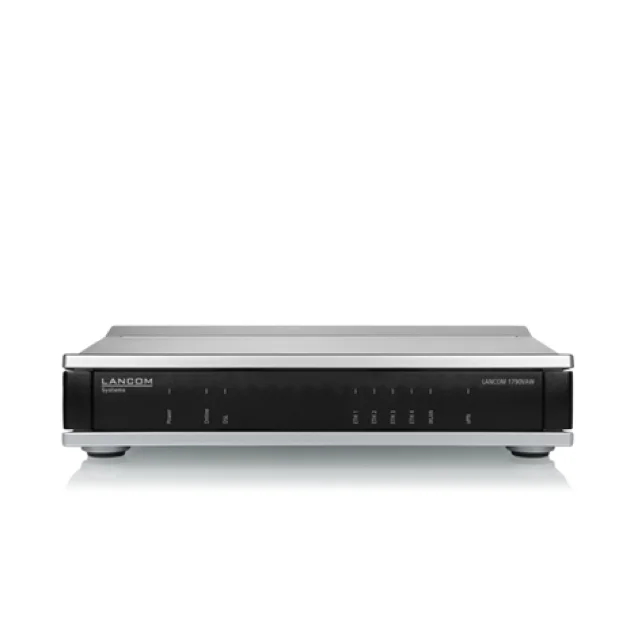 Lancom Systems 1790VAW router wireless Gigabit Ethernet Dual-band (2.4 GHz/5 GHz) Nero, Grigio [62111]