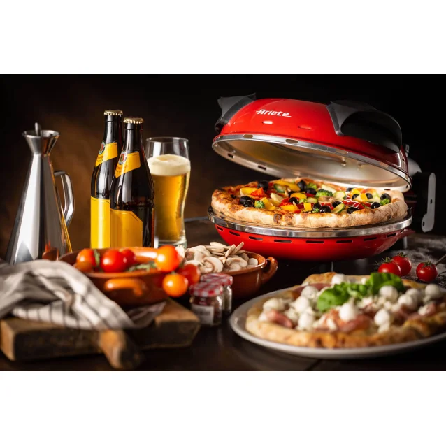 SCOPRI LE OFFERTE ONLINE SU G3 Ferrari Pizzeria Snack Napoletana macchina e  forno per pizza 1 pizza(e) 1200 W Nero, Rosso [G1003202]