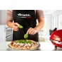 Ariete 909 Forno Pizza - in 4 minuti Piastra pietra refrattaria con trattamento antiaderente Temperatura max 400° 1200 Watt Timer 30’ [00C090900AR0]