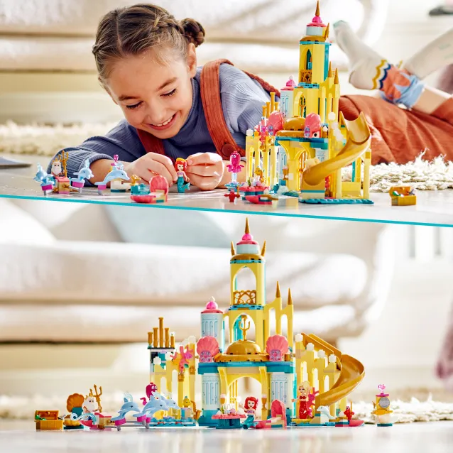 LEGO Disney Princess Il palazzo sottomarino di Ariel [43207]