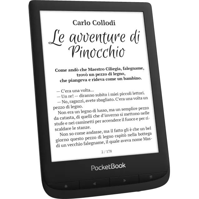 Lettore eBook PocketBook Touch Lux 5 Ink Black [PB628-P-WW]