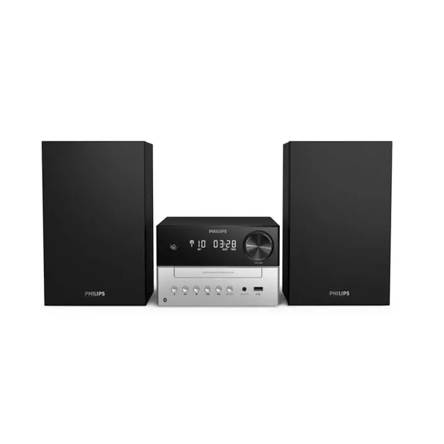 Philips TAM3205 Microsistema audio per la casa 18 W Nero, Argento [TAM3205/12]