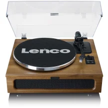 Lenco LS-410WA piatto audio Giradischi con trasmissione a cinghia Marrone Automatico