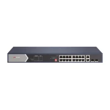 Hikvision DS-3E0520HP-E switch di rete Non gestito Gigabit Ethernet (10/100/1000) Supporto Power over (PoE) Blu [DS-3E0520HP-E]