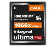 Integral INCF256G1066X memoria flash 256 GB CompactFlash (256GB COMPACT FLASH MEMORY CARD CF UDMA 7 VPG-65 UP TO R-160 W-140 1066X INTEGRAL) [INCF256G1066X]