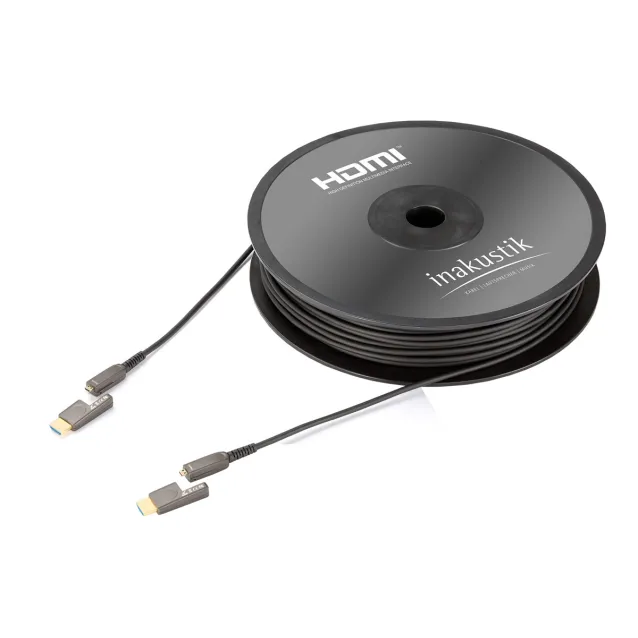 Cavo HDMI In - Akustik in-akustik Profi 2.0 LWL Kabel micro + Adapter 30m [0092432030]