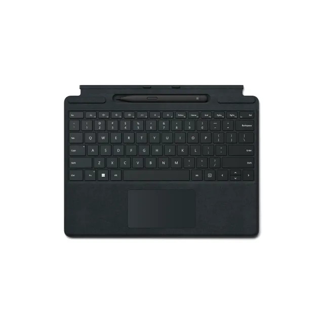 Microsoft Surface Pro Signature Keyboard with Slim Pen 2 Nero Cover port QWERTY Inglese [8X8-00007]