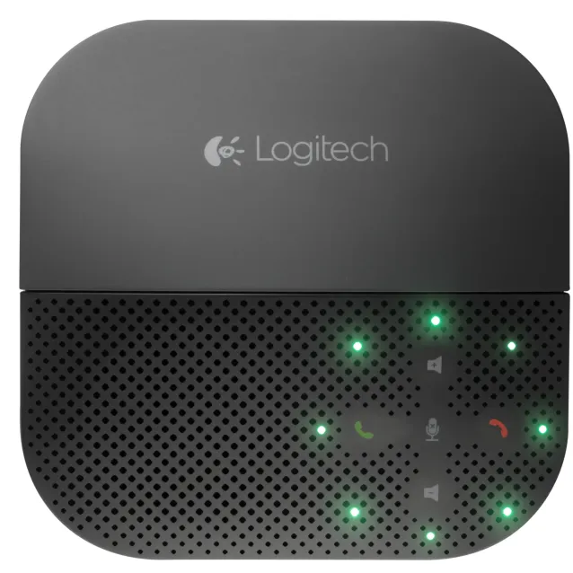 Logitech P710e vivavoce Telefono cellulare USB/Bluetooth Nero [980-000742]