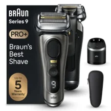 Rasoio elettrico Braun Series 9 Pro+ 9565cc Wet & Dry Trimmer Metallico [9565cc]