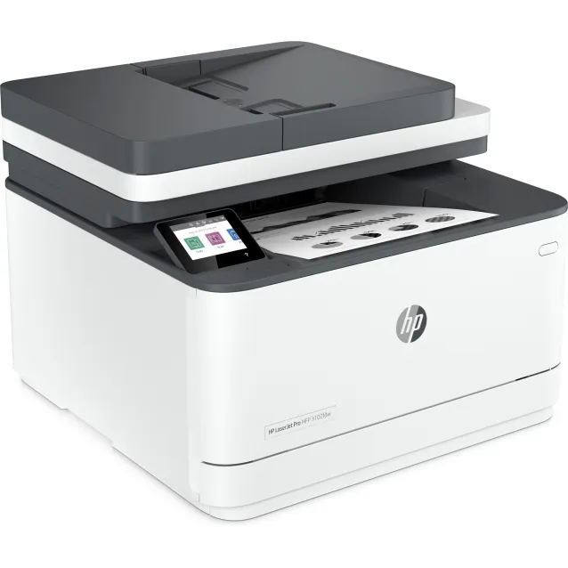 HP LaserJet Pro Stampante multifunzione 3102fdw, Bianco e nero, per Piccole medie imprese, Stampa, copia, scansione, fax, Wireless; Stampa da smartphone o tablet; fronte/retro; Scansione Fax [3G630F#B19]