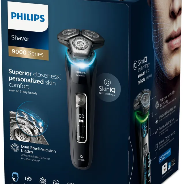 Philips SHAVER Series 9000 Rasoio elettrico Wet & Dry con sensore Pressure Guard [S9986/59]