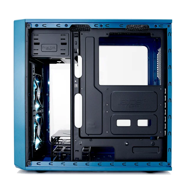Case PC Fractal Design Focus G Midi Tower Nero, Blu [FD-CA-FOCUS-BU-W]