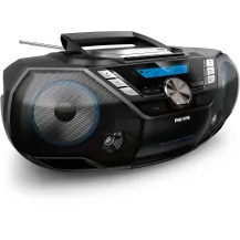 Radio CD Philips AZB798T/12 impianto stereo portatile Analogico e digitale 12 W DAB, DAB+, FM Nero Riproduzione MP3