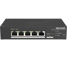 Hikvision DS-3T1306P-SI/HS switch di rete Gestito L2 Fast Ethernet (10/100) Supporto Power over (PoE) Nero [DS-3T1306P-SI/HS]