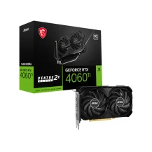 MSI VENTUS GEFORCE RTX 4060 TI 2X BLACK 16G OC scheda video NVIDIA 16 GB GDDR6 [V517-005R]