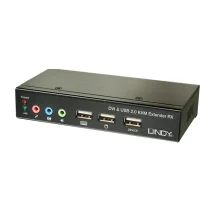 Lindy 39377 switch per keyboard-video-mouse (kvm) Nero [39377-LND]