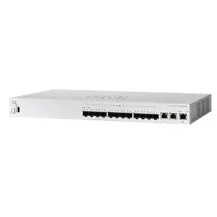 Switch di rete Cisco CBS350 Gestito L3 1U Nero, Grigio [CBS350-12XS-EU]