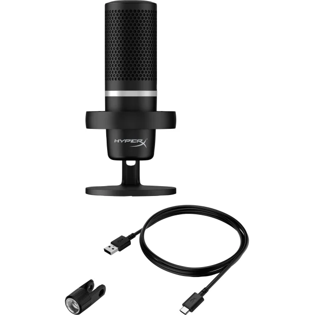 HP HyperX 4P5E2AA microfono Nero Microfono per console di gioco [4P5E2AA]
