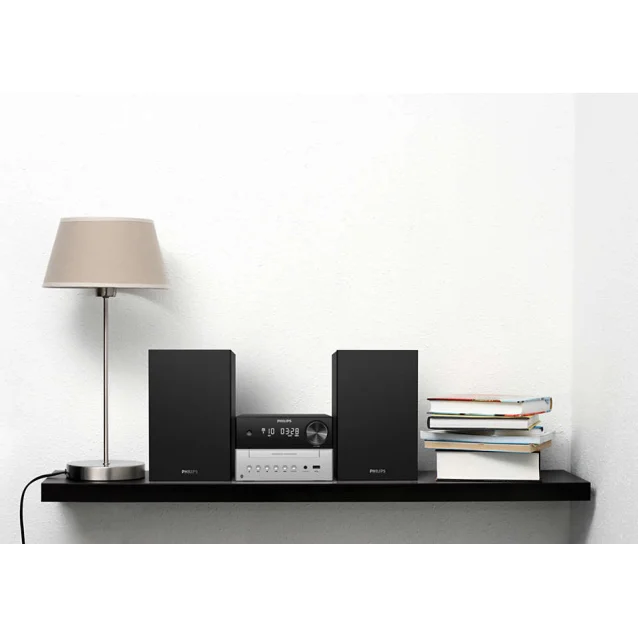 Philips TAM3205 Microsistema audio per la casa 18 W Nero, Argento [TAM3205/12]