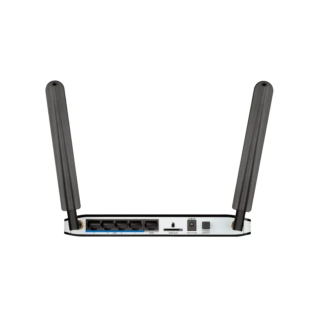 D-Link DWR-921/E router wireless Fast Ethernet Banda singola (2.4 GHz) 4G Nero, Bianco