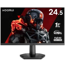 Koorui 25E3A Monitor PC 62,2 cm [24.5] 1920 x 1080 Pixel Full HD Nero (Koorui 24.5' VA 170HZ FHD Gaming Monitor) [25E3A]