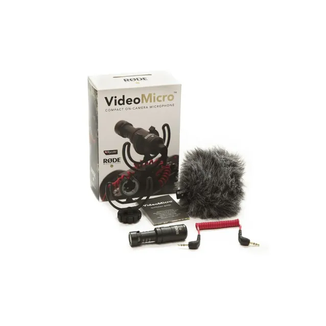RØDE VideoMicro Nero Microfono per fotocamera digitale [400700005]