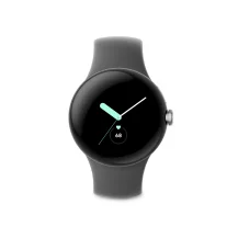 Smartwatch Google Pixel Watch AMOLED 41 mm Digitale Touch screen 4G Argento Wi-Fi GPS (satellitare) [GA04303-DE]