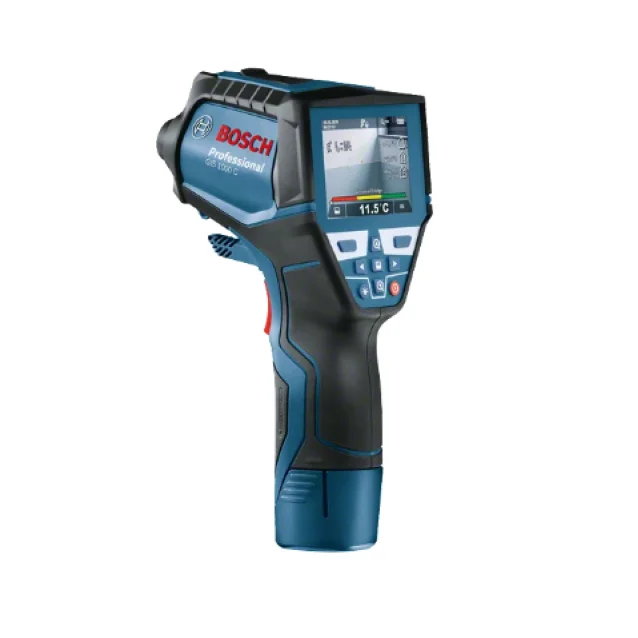 Bosch GIS 1000 C Professional Termometro ottico da ambiente Interno/esterno Nero, Blu [0601083300]