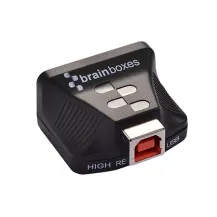 Brainboxes US-159 adattatore per inversione del genere dei cavi DB9 USB A Nero (Brainboxes to Serial isola) [US-159]