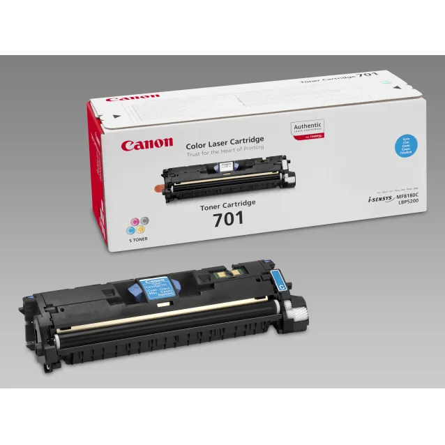 Canon 701 cartuccia toner 1 pz Originale Ciano [9286A003]