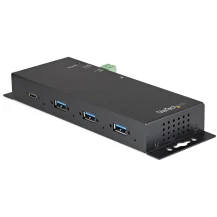Hub USB StarTech.com HB31C3A1CME hub di interfaccia 3.2 Gen 2 [3.1 2] Type-C 10000 Mbit/s Nero (4 PORT C HUB 10GBPS METAL - INDUSTRIAL MOUNTABLE 3.1) [HB31C3A1CME]