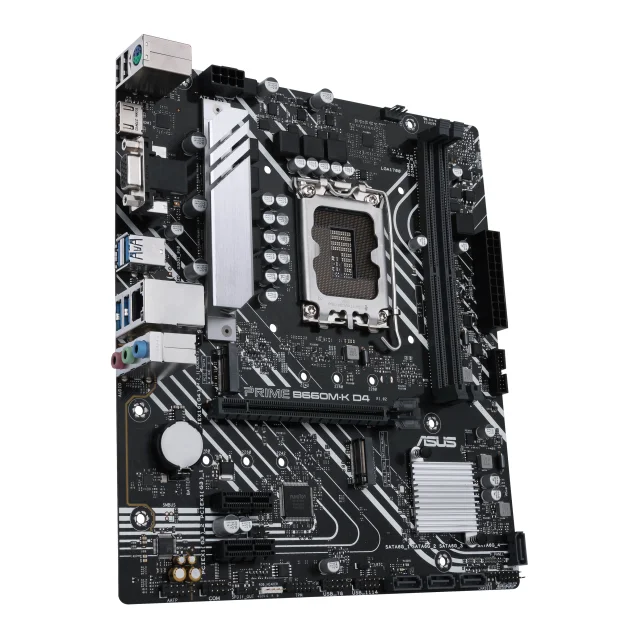 Scheda madre ASUS PRIME B660M-K D4 Intel B660 LGA 1700 micro ATX [90MB1950-M0EAY0]