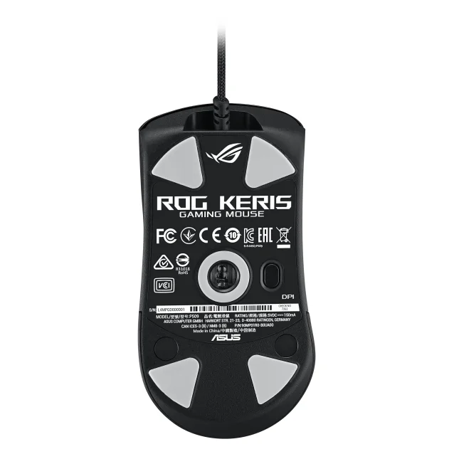 ASUS ROG Keris mouse Mano destra RF Wireless + USB Type-A 16000 DPI