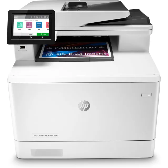 HP Color LaserJet Pro Stampante multifunzione M479dw, Stampa, copia, scansione, e-mail, stampa fronte/retro; scansione verso e-mail/PDF; ADF da 50 fogli [W1A77A#B19]
