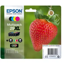 Cartuccia inchiostro Epson Strawberry Multipack Fragole 4 colori Inchiostri Claria Home 29XL [C13T29964012]