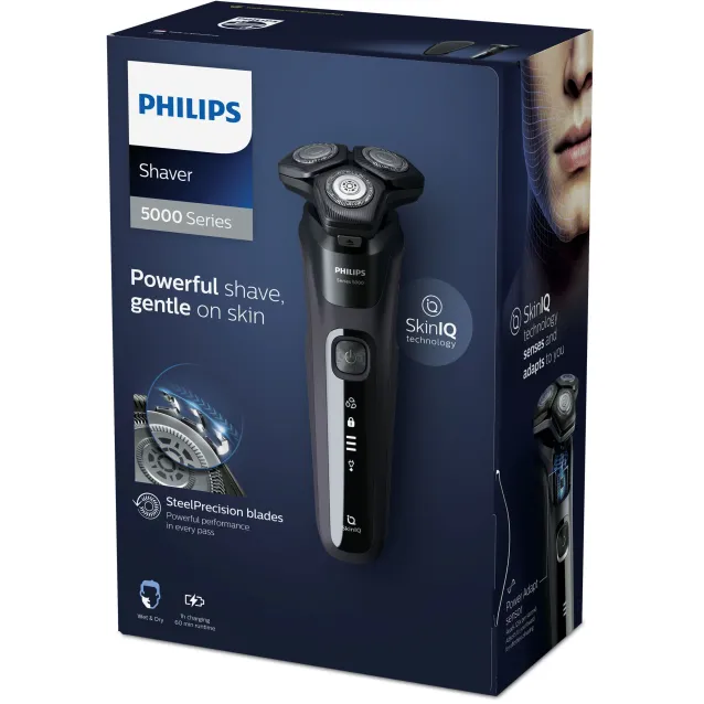 Philips SHAVER Series 5000 S5588/30 Rasoio elettrico Wet & Dry [S5588/30]