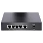 Switch di rete StarTech.com 2.5G Unmanaged - Gigabit 5 porte Ethernet 2.5GBASE-T Splitter Montaggio su guida DIN o a parete Multi-Gigabit Auto-MDIX 9K Jumbo [DS52000]