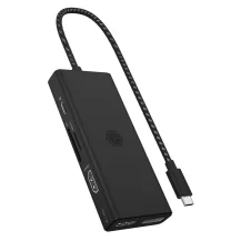 ICY BOX IB-DK4011-CPD Cablato USB 3.2 Gen 1 (3.1 1) Type-C Nero [60999]